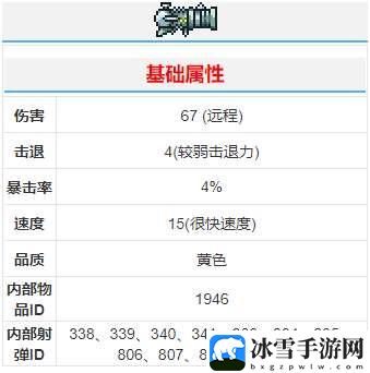 泰拉瑞亚雪人炮武器获得方法介绍 保持战斗优势