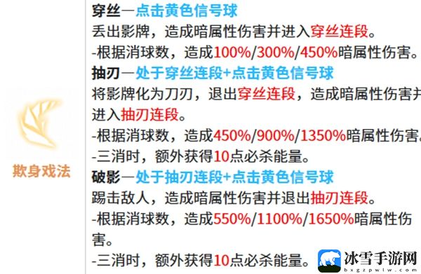 战双帕弥什莉莉丝谬影技能详解